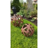 Kula ogrodowa sferyczna, dekoracyjna rustykalna 30cm - ogród taras